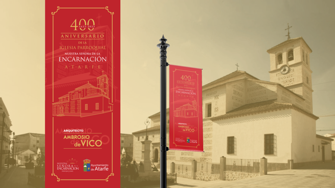 Church anniversary banner