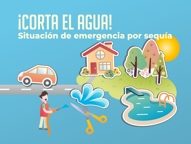 Municipal drought prevention poster