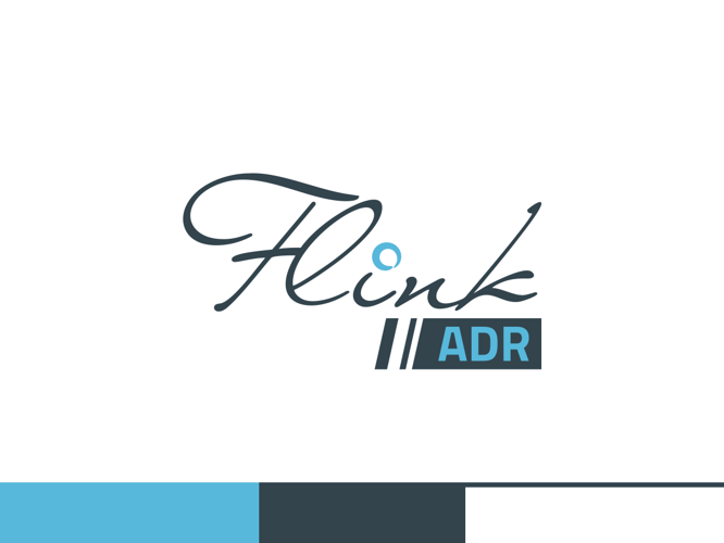 Flink ADR logo and color palette