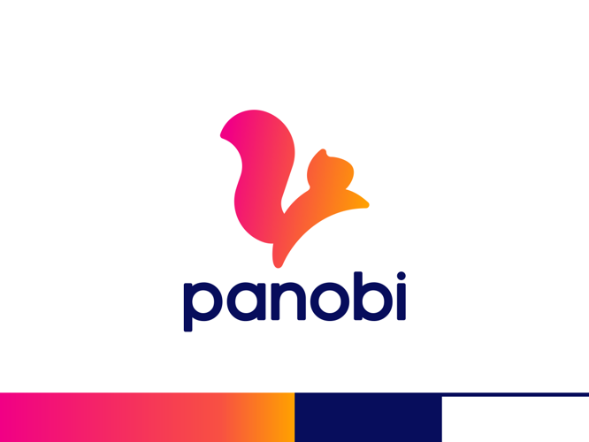 Panobi logo and color palette
