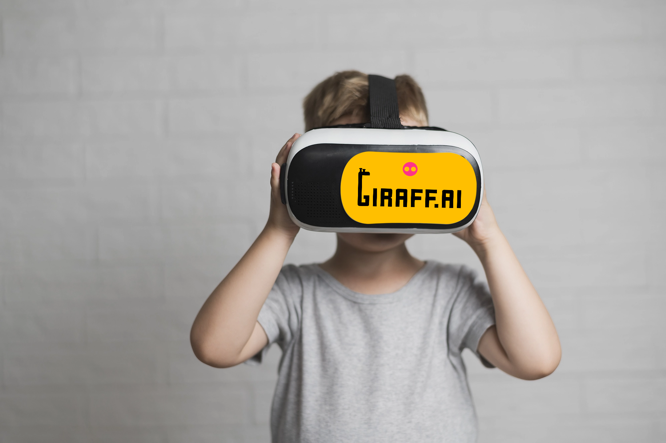 Giraff.ai logo mockup